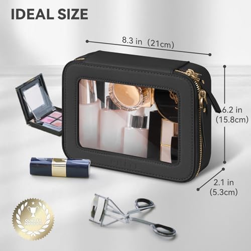 41 kqo3c7l. ac .jpg Prite Transparent Kosmetiktasche Durchsichtig Kulturtasche Damen Reise Organizer Wasserdicht Auto Organizer