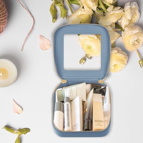 4109cbslfnl. ac .jpg Prite Transparent Kosmetiktasche Durchsichtig Kulturtasche Damen Reise Organizer Wasserdicht Auto Organizer