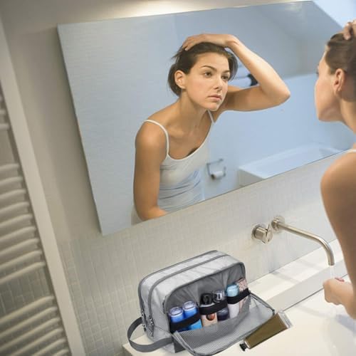 410f5guahgl. ac .jpg WANDF Kulturbeutel Damen Reise Kulturbeutel Toilettenorganizer Kulturbeutel Kosmetiktasche