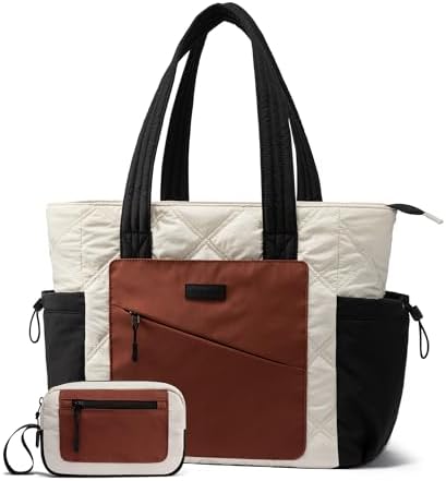 410qepuieel. ac .jpg LOVEVOOK Große Arbeitstasche für Damen mit Laptoptasche und Bürotasche OEKO-TEX STANDARD 100 Reise-Re Modelo LOVEVOOK Le