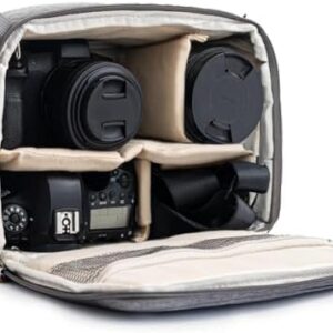 Fototasche für Spiegelreflexkameras Schutz für DSLR Kamera und Objektive Klein und Objektivtasche Reiserucksack-Organize