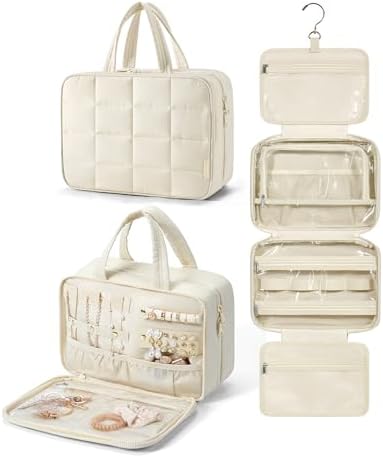 413n5nuc49l. ac 1.jpg Bagsmart Großkulturtasche für Damen zum Aufhängen | Bagsmart Reisepuffer Kosmetiktasche Dame | Bagsmart Schmuck Organiz