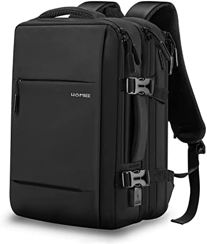 415ilixouel. ac .jpg HOMIEE Reiserucksack 40L Herren Wasserdicht Laptoprucksack Kabinenrucksack Trip Weekender Trip Camping