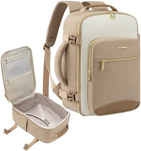 415nw8bs7l. ac .jpg LOVEVOOK Ryanair Handgepäck für Damen Herren | Carry On Tasche 40x30x20cm | Eurowings Wizz Cabine Richtung | Laptop Komp