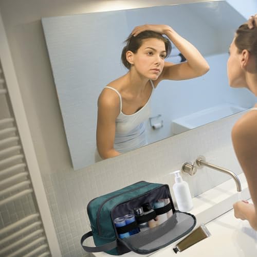 415antudnkl. ac .jpg WANDF Kulturbeutel Damen Reise Kulturbeutel Toilettenorganizer Kulturbeutel Kosmetiktasche