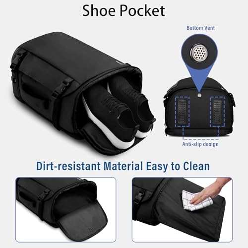 415guuoff9l. ac .jpg HOMIEE Reiserucksack 40L Herren Wasserdicht Laptoprucksack Kabinenrucksack Trip Weekender Trip Camping