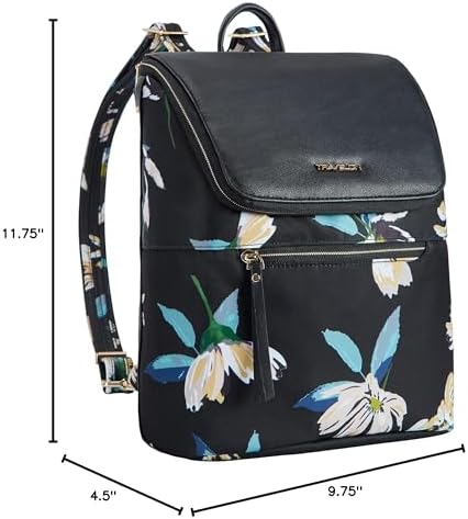 415gv81l gl. ac .jpg Travelon Unisex Anti-Diebstahl Addison Rucksack - Robust für Alle im Outdoor-Bereich mit anti-Raubfunktion und praktisch