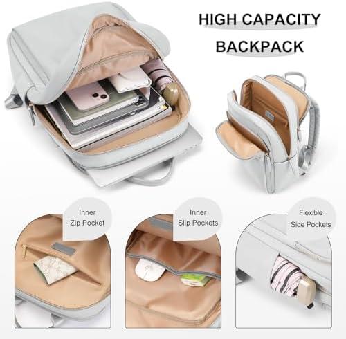 415xjxstosl. ac .jpg GOLF QUALITY Damen Schultasche Laptop Rucksack 14 Zoll für Schule und Arbeit mit>Notebookfach 11.3 L Reisegeeignet