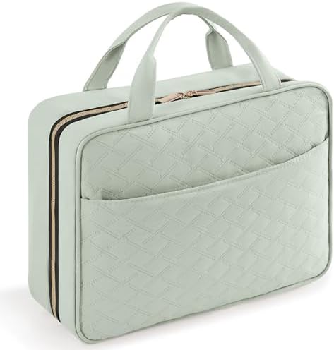 416lkwoc l. ac .jpg Lifewit Reise Kulturbeutel Damen zum Aufhängen mit Organizer Funktion Groß Pink Recycled Claim Standard 100