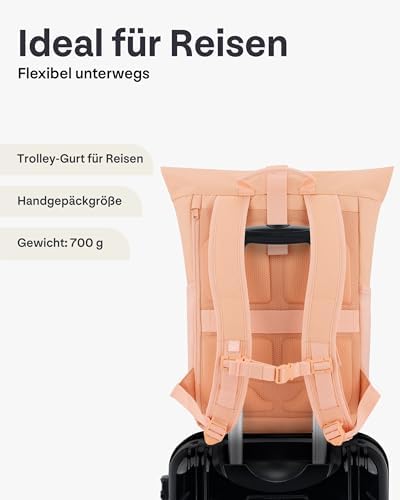 416xh03iaml. ac .jpg Johnny Urban Rucksack Damen und Herren - Allen Medium - Wasserabweisend - Mit Laptopfach für Uni, Fahrrad und Business -