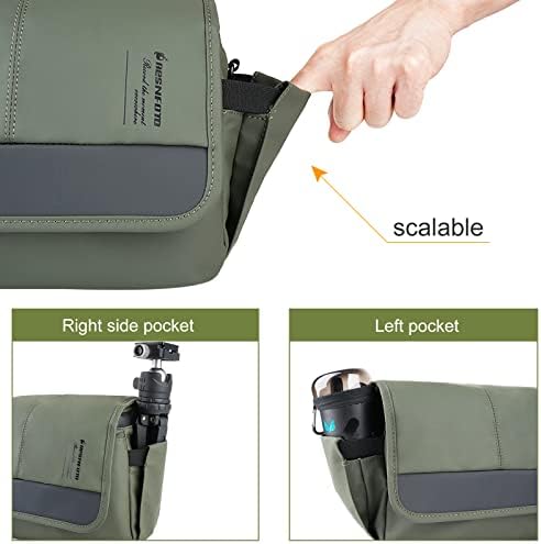 417c2bmzcul. ac .jpg Besfoto Kameratasche SLR spiegellose Kamera wasserdichte Tasche Outdoor Fotografie Militärgrün