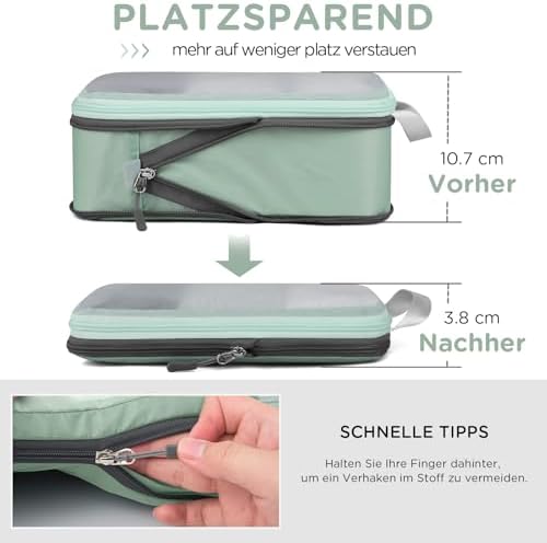 4184j0zbqul. ac .jpg Cipway Kompression Koffer Organizer Set für Reiseorganizer