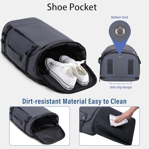 418xqofp92l. ac .jpg HOMIEE Reiserucksack 40L Herren Wasserdicht Laptoprucksack Kabinenrucksack Trip Weekender Trip Camping