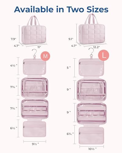 418ptssxrpl. ac 1.jpg Bagsmart Großkulturtasche für Damen zum Aufhängen | Bagsmart Reisepuffer Kosmetiktasche Dame | Bagsmart Schmuck Organiz