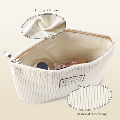 41apbch5lol. ac .jpg Yosemy Multifunktional Kosmetiktasche Waschtasche für Damen | Yosemy Khaki Cord-Kosmetiktasche zur Reise | Yosemy Multi