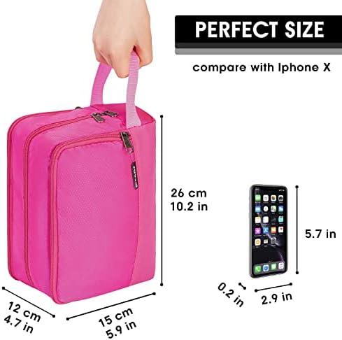 41bjvk9vsel. ac .jpg WANDF Kulturbeutel Damen Reise Kulturbeutel Toilettenorganizer Kulturbeutel Kosmetiktasche