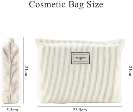 41bk0rkuxel. ac .jpg Yosemy Multifunktional Kosmetiktasche Waschtasche für Damen | Yosemy Khaki Cord-Kosmetiktasche zur Reise | Yosemy Multi