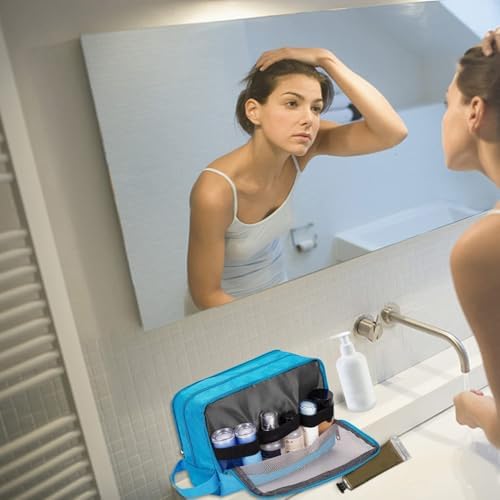 41bpsviqedl. ac .jpg WANDF Kulturbeutel Damen Reise Kulturbeutel Toilettenorganizer Kulturbeutel Kosmetiktasche