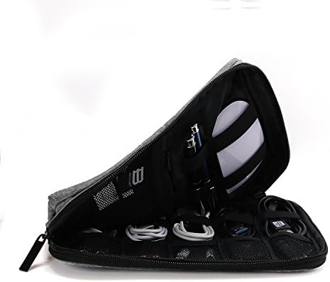 41c5sr9rhdl. ac 2.jpg bagsmart Elektroniktasche, Powerbank und USB-Sticks, Reisefremden, Flugzeug, moderne Design, 2-Schwarz