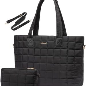 LAPTOP TASCHE LOVEVOOK Schwarz | 15,6 Zoll | Bürotasche für Business | OEKO-TEX STANDARD 100 LAPTOP HANDTASCHE LOVEVOOK