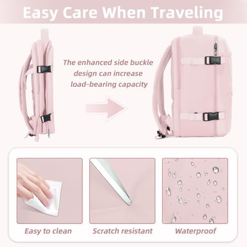 41dktvhxr4l. ac .jpg Cmezevi Reiserucksack 20L für Business und Reisen - Beige