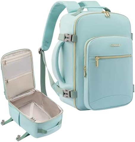 41dzqkefeel. ac .jpg LOVEVOOK Ryanair Handgepäck für Damen Herren | Carry On Tasche 40x30x20cm | Eurowings Wizz Cabine Richtung | Laptop Komp