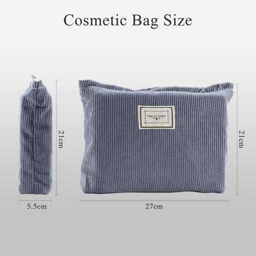 41eha3yawhl. ac .jpg Yosemy Multifunktional Kosmetiktasche Waschtasche für Damen | Yosemy Khaki Cord-Kosmetiktasche zur Reise | Yosemy Multi