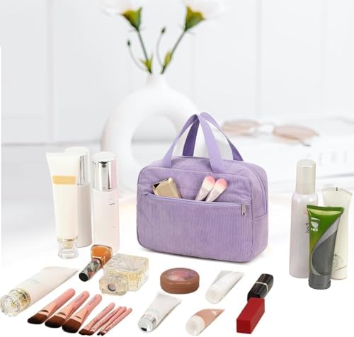 41fobsg6bbl. ac .jpg LOIDOU Kulturtasche Damen zum Aufhängen - Große Kosmetiktasche, klein Reise Make-up Taschen Waschtasche für Frauen