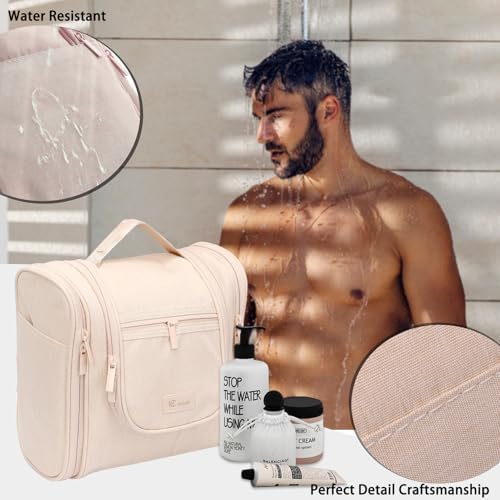 41gd9nt7u6l. ac .jpg Skycase Kulturbeutel zum Aufhängen - Reise-Kulturbeutel für Damen mit wasserabweisender Oberfläche und Haken - 7 Organiz