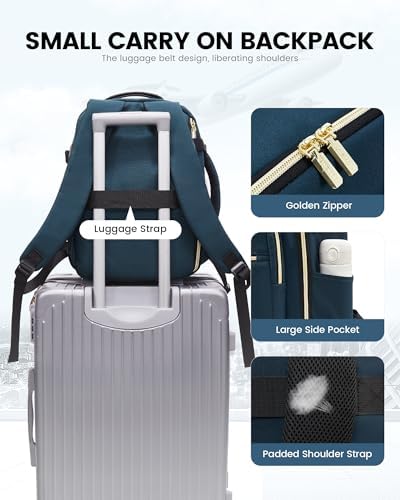 41igdv5ulml. ac .jpg LOVEVOOK Ryanair Handgepäck für Damen Herren | Carry On Tasche 40x30x20cm | Eurowings Wizz Cabine Richtung | Laptop Komp