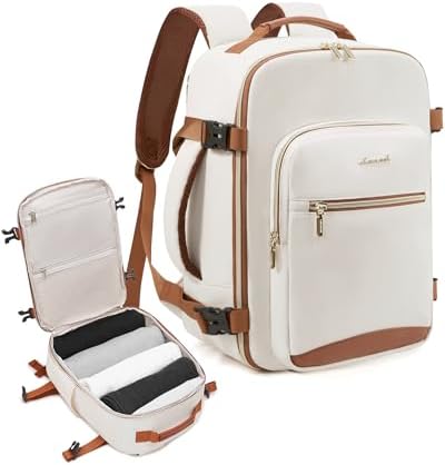 41izkke0ghl. ac .jpg LOVEVOOK Ryanair Handgepäck für Damen Herren | Carry On Tasche 40x30x20cm | Eurowings Wizz Cabine Richtung | Laptop Komp