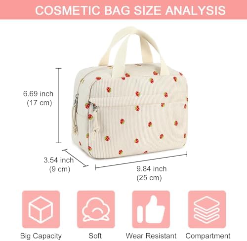 41jcixyzxel. ac .jpg LOIDOU Kulturtasche Damen zum Aufhängen - Große Kosmetiktasche, klein Reise Make-up Taschen Waschtasche für Frauen