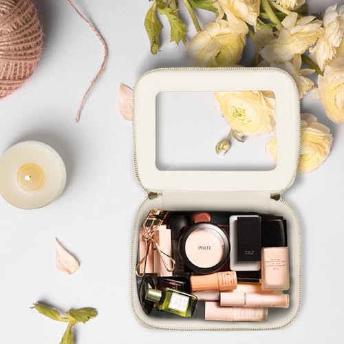 41joucdudul. ac .jpg Prite Transparent Kosmetiktasche Durchsichtig Kulturtasche Damen Reise Organizer Wasserdicht Auto Organizer