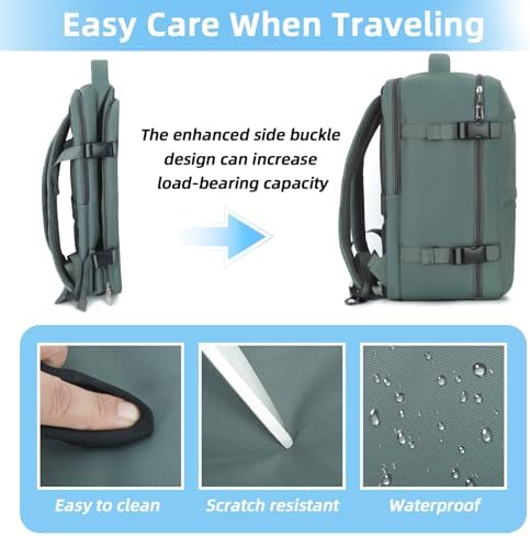 41lcmtudul. ac .jpg Cmezevi Reiserucksack 20L für Business und Reisen - Beige