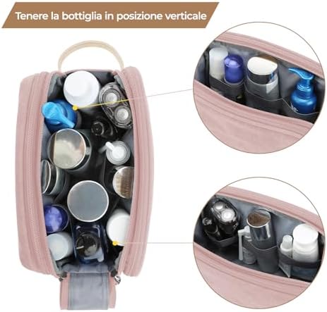 41mn o0hzgl. ac 1.jpg Bagsmart Wasserkräfte widerstehende Reisekulturtasche für Männer