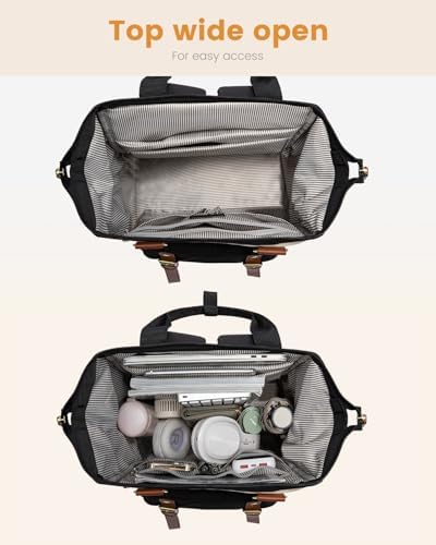 41ngzbe84jl. ac .jpg LOVEVOOK Damen Wasserdicht Schulrucksack Schwarzujetzt shoppen! OEKO-TEX STANDARD 100