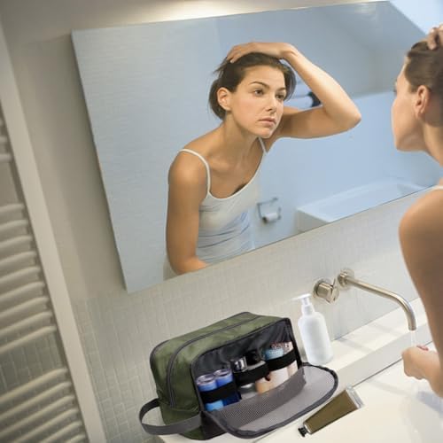 41ouo5h9awl. ac .jpg WANDF Kulturbeutel Damen Reise Kulturbeutel Toilettenorganizer Kulturbeutel Kosmetiktasche