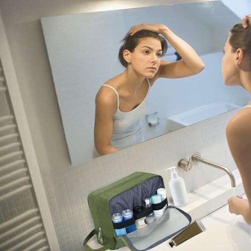 41ogofnewkl. ac .jpg WANDF Kulturbeutel Damen Reise Kulturbeutel Toilettenorganizer Kulturbeutel Kosmetiktasche