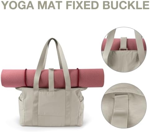 41oibdy90zl. ac .jpg Bagsmart Damen Wasserdichte Einkaufstasche für Arbeit und Reisen mit vielen Taschen