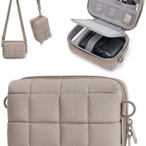 Bagsmart Digitalkamera-Tasche, dehnbare Schutzhülle, 2 Tragemöglichkeiten, leicht und wasserdicht, für Canon PowerShot/S