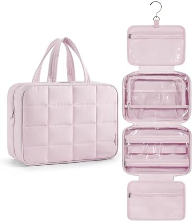 41piuqeg6ll. ac 1.jpg Bagsmart Großkulturtasche für Damen zum Aufhängen | Bagsmart Reisepuffer Kosmetiktasche Dame | Bagsmart Schmuck Organiz