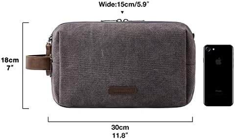 41qxktojaxl. ac 1.jpg Bagsmart Wasserkräfte widerstehende Reisekulturtasche für Männer