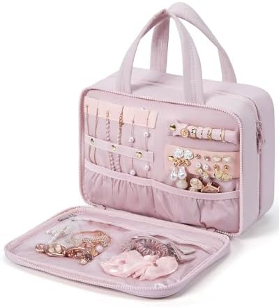 41racyse6l. ac 1.jpg Bagsmart Großkulturtasche für Damen zum Aufhängen | Bagsmart Reisepuffer Kosmetiktasche Dame | Bagsmart Schmuck Organiz