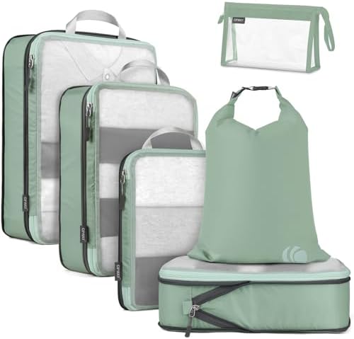 41rfvglymsl. ac .jpg Cipway Kompression Koffer Organizer Set für Reiseorganizer