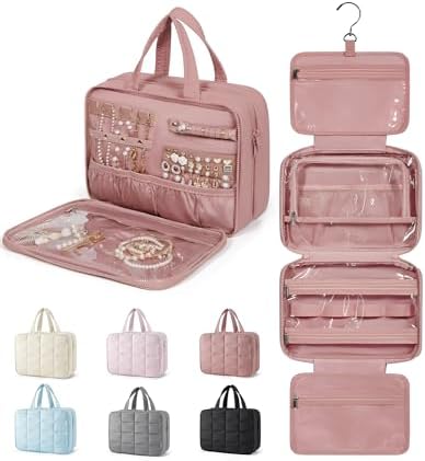 41rzt7uynwl. ac 1.jpg Bagsmart Großkulturtasche für Damen zum Aufhängen | Bagsmart Reisepuffer Kosmetiktasche Dame | Bagsmart Schmuck Organiz