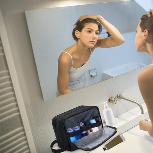 41s8vr4cwel. ac .jpg WANDF Kulturbeutel Damen Reise Kulturbeutel Toilettenorganizer Kulturbeutel Kosmetiktasche