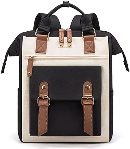 41sjgxfdigl. ac .jpg LOVEVOOK Damen Wasserdicht Schulrucksack Schwarzujetzt shoppen! OEKO-TEX STANDARD 100