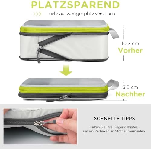 41uyakwu9el. ac .jpg Cipway Kompression Koffer Organizer Set für Reiseorganizer