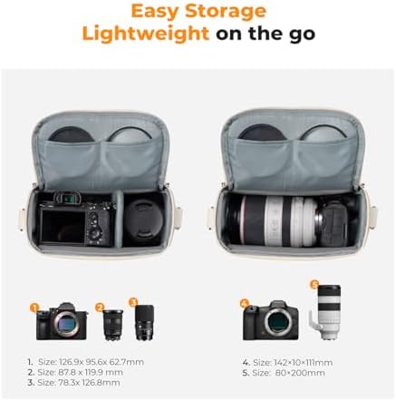 41ub6gh670l. ac .jpg K&F CONCEPT Kamera-Rucksack Kameratasche Geeignet für den täglichen Gebrauch | Global Recycled Standard | Fotografen