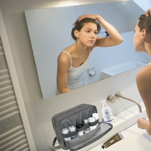 41v875wopnl. ac .jpg WANDF Kulturbeutel Damen Reise Kulturbeutel Toilettenorganizer Kulturbeutel Kosmetiktasche